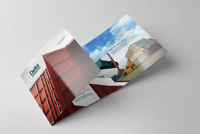 folded brochure design